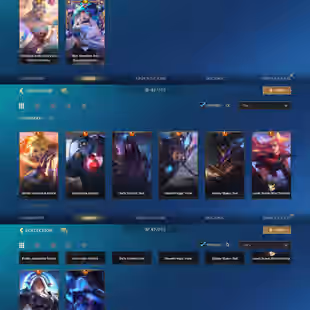 iOS/Android - Global - Level 127 - Champions 83 - Skins 47 - Legendary 8 - Code1147 - Image 1