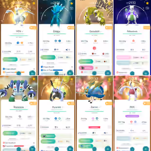 RARE - 1515 SHINY🔥 175x SHINY LEGENDARY💎 PvP ML mons [] CROWNED ZACIAN [] SHINY COSTUME PIKACHU [] Shiny BG Kyurem - Image 4