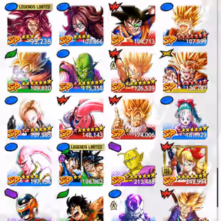 D903-IOS+Android-6 UL(SS4 Goku+SS4 Vegeta+SS Goku+Super)+38 Legends+Good Equipment+Nice Team GT+Daima+SS2 Gohan Full Red - Image 11
