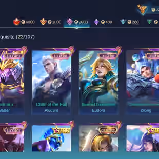 M361|LVL200|132HEROES|668SKIN|MEGACOLLECTORII|3LEGEND|6KOF|3PRIME|2COLLECTOR|ALDOUSM1|14LUCKYBOX|MYTHICS40 - Image 7