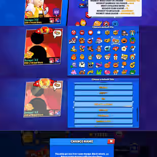 72k TROPHIES | FURIOUS FANG | 62 MAX POWER BRAWLER | 94 BRAWLER UNLOCK | 40 HYPERCHARGE | 256 SKIN | RENAME AVAILABLE  - Image 2