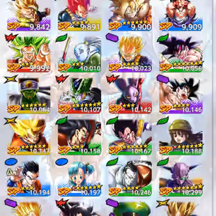 D872-IOS+Android-Nice Acc-10 UL(Cell Full Red Star+Zamasu+Frieza+Broly+Turles+Majin+S Vegito)+48 Legends+Vip Equi+Good  - Image 10