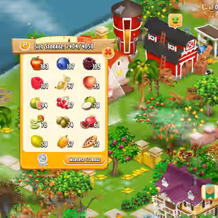 🔥Level 154💎Diamonds: 1212 [] Barn: 10050    Silo: 4050    Vouchers: 4713    Coins: 1000k    Mainland Unlocked - Image 9