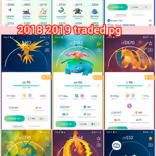 🎯2018 LEVEL 56 PG ACCT  | LUGIA PIKACHU 🐓/ 11 TRADABLE | 30 LEGENDARY | 37 SHINY | 11 HUNDO  | RARE COLLECTOR - Image 3