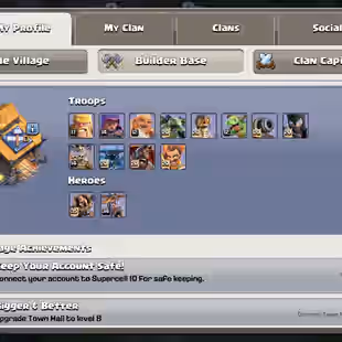 🚭DESERT SET FULL SKINS🚭TH 18 FULL MAX WALL-DEFENCE | 5X HERO PETS MAX | 10 EPIC MAX 14 EPIC E.Q | NC-500 DISCOUNT SHOP - Image 16