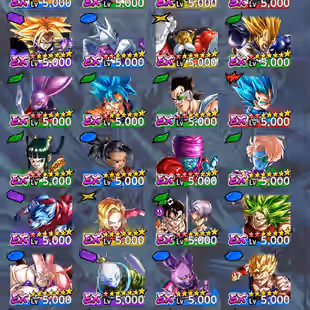 D849-IOS+Android-722 Millions Power+8 UL(SS4 Gogeta+S Gogeta+S Vegito+Rose+Gogeta)+52 Legends+Vip Equipment+Team Fusion - Image 34