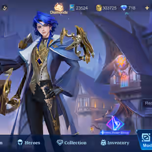 HYPER BASED PREMIUM ACCOUNT ||CHOU FULL SET || 1100 COA|| 720 DIAMOND|| LEGEND-1 | GRAND-11 | EXQUISITE 9|| SKINS 410||  - Image 9