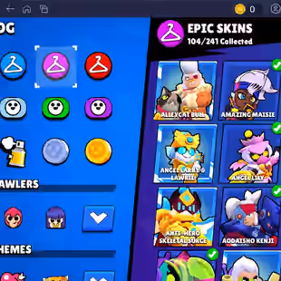 🌟MASTERS 2024🌟MASTERS 2025 | 309 SKINS | 89.800 TROPHY | 98 BRAWLERS | 47 HYPERCHARGED | 64 MAXED BRAWLERS - Image 26