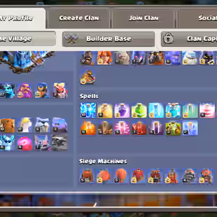 3500-GEM/NC-YES | TH18 CLOSE MAX | HERO-105-105-88-80-55 | HUGE EQUIPMENT MAX | BH MAX | 240-XP | DEFENCE-TROOPS MAX |  - Image 3