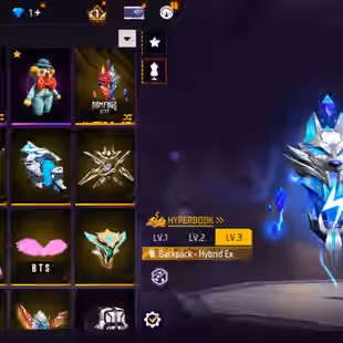 X252|Lvl 74|56 CHARACTER|170 COSTUME|AURUMDEUS SPORTS CAR|269 WEAPON(4 EVO+40 MYTHIC)|Ak47 Blue Draco Lvl 6|Mp40 Predato - Image 12