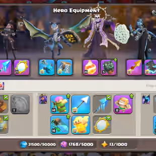 COSMIC SKIN SET! TH18 MAX TYPE!! SKIN-35 WWE SCENERY!! HERO 105-105-72-80-55!! 8 SCENERY CLASHAMANIA!!GG!SB!RS!EB MAX - Image 16