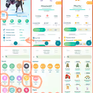 🎯7 ARMORED MEWTWO TRADEABLE🐲 (2 SHINY KYOGRE) (RARE OLD 2018 ACCT) (23700 POKEMON) (GUARANTEED LUCKY TRADEABLE) INSTA  - Image 6
