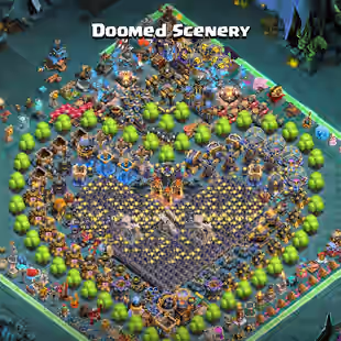 TH18 NEAR MAX 🌟 RARE WWE SET 🌟SAMURAI SET | RANK 1083 AND 2636 | 14/15 EPIC EQUIPMENT MAX | BUILDER HALL MAX | INSTANT - Image 15