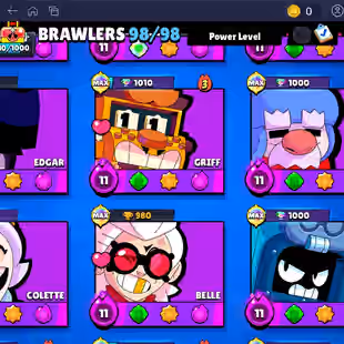 🌟MASTERS 2024🌟MASTERS 2025 | 309 SKINS | 89.800 TROPHY | 98 BRAWLERS | 47 HYPERCHARGED | 64 MAXED BRAWLERS - Image 15