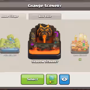 RAREST🔥 7240 WAR STAR💎 TH 17 [] MAX HERO -LEAGUE KING -3 SCENERY - 276 XP- ALL EQUIPMENT - OBSTACLE - BH 10 - 4K GEMS - Image 5