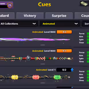 RARE LEVEL 604 | 75CCP | High Level | 3.5 Billion Coins | 20 Legendary Cues | Miniclip Only | Unlimited Password Change - Image 6