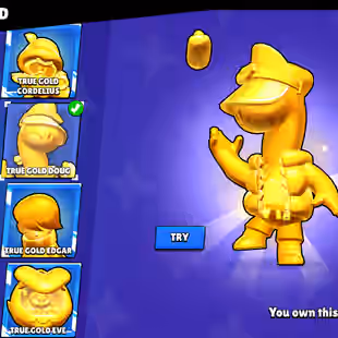 🔥Full Max ID 🔥14x Title - Trophy 75.5K | OG ID 2021 [Level 221] 3vs3 23K | All Brawlers Max | 280x Og Skin | Instant - Image 7