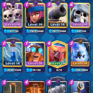 ❗[ 50X CARD MAX ]❗ 3X CARD LEVEL: 16 || 12X CARDS LEVEL: 15 || 35X CARDS LEVEL: 35 || LEVEL 62 || TROPHY: 12000 - Image 6