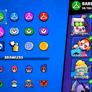 METEOR 3 | 98K TROPHY- 450X SKINS | OLD PIPER SKINS | 101/101 BRAWLER | 98X MAX | 88X HYPER | 3v3 WINS | 847-PINS | - Image 15
