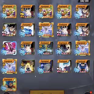 D943-IOS+Android-Nice-8 UL(SS Goku+Goku Uis Full Red Star+Hit+Super Vegito)+55 Legends Good Star+Vip Equipment+Good Team - Image 24