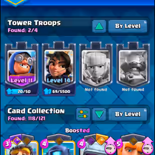 🌟7850 TROPHIES🌟49 LVL | KT 14 | 118 CARDS | 1 MAX CARDS | 1 ELITE CARDS | 5 EVO | EMOTE 42 | G2QUG8GLP - TAG ACCOUNT - Image 4
