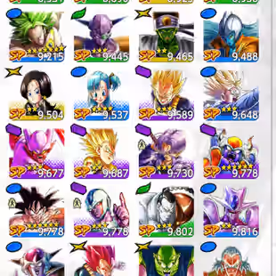 D903-IOS+Android-6 UL(SS4 Goku+SS4 Vegeta+SS Goku+Super)+38 Legends+Good Equipment+Nice Team GT+Daima+SS2 Gohan Full Red - Image 7