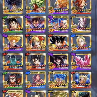D984-VIP ACCOUNT-10 ULTRA+86 Legends Limited+Vip Zenkai+Vip Equipment+Many Good Team+Stacked LF+Strong Account - Image 7