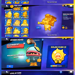 🔥95.2K Trophy 🔥95x Max Tier [2019 ID] Level 138 | 340 OG Skin's | Rename Available | Solar Fame ll | Instant Delivery - Image 6