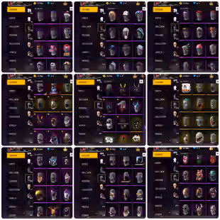 BANDIT || ONE PUNCH MAN || OG 7 YEARS ACCOUNT || HIGH VALUE RARE SKINS - Image 5