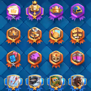 ❗[ 64X CARDS MAX ]❗2X LEVEL 16 CARD|| 15X EVOLVED || 10X ELITE || LEVEL 61 || TROPHY: 10500 | 116X EMOTES | 118X BADGE - Image 18
