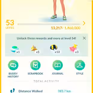 🛑[MG] LEVEL 53 | TEAM INSTINCT | TOTAL POKEMON 700 | 178 SHINY | 304 LEGENDARY | 23 MYTHIC | 2023 YEAR |17506217 XP - Image 9