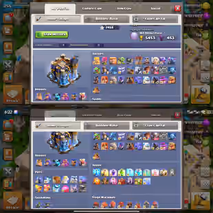 [ALL LEAGUE SKIN AND WAR ARENA] RARE TH-18 NEAR MAX! XP-256! 5X EPIC EQUIPMENTS MAX! HEROES:-104-103-93-80-53! BEST DEAL - Image 2