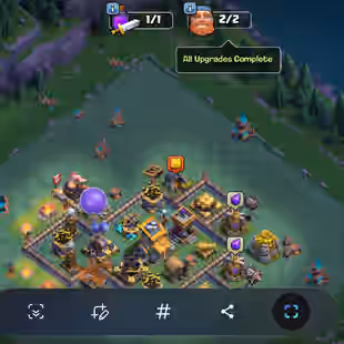 🔥TH 18 AlMOST MAX🔥 XP 255-HERO MAX 105-105-95-80-55- 9 EPIC EQUIPMENT MAX-WALLS DEFENSE MAX-NC YES-BEST DEAL - Image 9