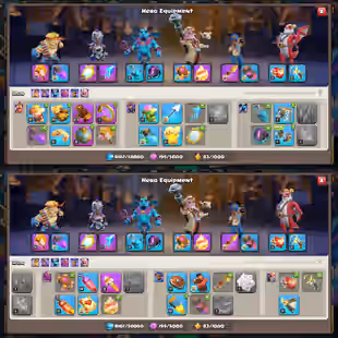 🔥TH-17 NEAR MAX🔥XP-252! ALL MAX WALLS! FIREBALL MAX! R.SPEAR MAX! HEROES:-95-96-79-70-46-5! 11X PETS! FAST DELIVERY - Image 4