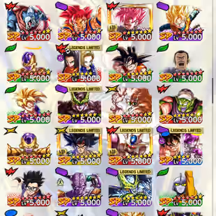SUPER VIP ACCOUNT-17 ULTRA+842 MILLIONS POWERS+LR SUPER VEGITO+65 LEGENDS LIMITED+VIP ZENKAI+VIP EQUIPMENT - Image 16