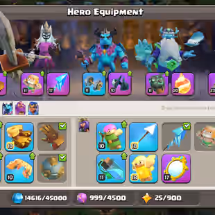 BEST OFFER | TH 15 FULL MAX DEFENCE  | HERO 85-86-47-63-40 | 11 HIGH LEVEL EQUIPMENT | BASE MAX | NC 500 GEMS - Image 5