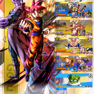 D936-IOS+Android-688 Millions Power+8 UL(SS Goku+Goku Uis+SS2 Gohan+SS4 Gogeta+S Gogeta)+64 Legends+Good Equipment - Image 10