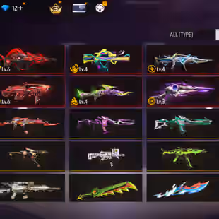 X283|Lvl 80|6 YEARS OLD|187 BUNDLE|COBRA LEGENDARY SET|437 COSTUME(29 MYTHIC)|491 WEAPON(7 EVO+69 MYTHIC)|MP40 Predatory - Image 29