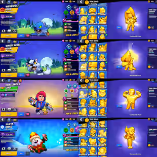 111k TROPHY ALL TIME HIGH 🌟CHALLENGER COLT🌟 TRIXIE COLLETTE | MASTER 2025 | 101 MAX BRAWLER | 87 HYPERCHARGE |499 SKIN - Image 7