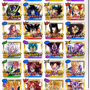 D829-IOS+Android-Vip Account 13 UL(Zamasu+SS4 Gogeta+Frieza+Beast Gohan+Turles+Cell+Gogeta+Rose)+50 Legends+Vip Equi - Image 4