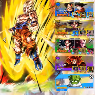 D936-IOS+Android-688 Millions Power+8 UL(SS Goku+Goku Uis+SS2 Gohan+SS4 Gogeta+S Gogeta)+64 Legends+Good Equipment - Image 7