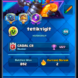 🌟7850 TROPHIES🌟49 LVL | KT 14 | 118 CARDS | 1 MAX CARDS | 1 ELITE CARDS | 5 EVO | EMOTE 42 | G2QUG8GLP - TAG ACCOUNT - Image 2