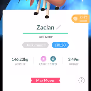 PVP ML 💎 SHINY LBG CHARIZARD 💎 CROWN SWORD ZACIAN bg n ZAMZENTA [] 587 SHINY [] 366 LEGENDARY [] 20 SL [] LVL 66  - Image 8