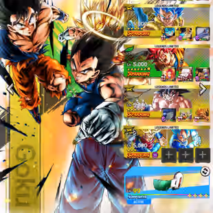 D936-IOS+Android-688 Millions Power+8 UL(SS Goku+Goku Uis+SS2 Gohan+SS4 Gogeta+S Gogeta)+64 Legends+Good Equipment - Image 9