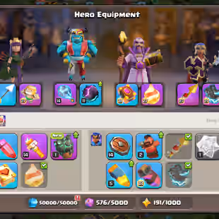 BEST DEAL | TH18 CLOSE MAX TYPE | GB-MAX!SnB-MAX!AF-MAX!FB-MAX!RS-MAX!EB-MAX | HERO-90-90-48-80-55 | 205-XP | NC AVAILAB - Image 7