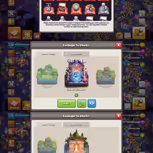 🔥TH-18 NEAR MAX🔥XP-236! COSMIC SCENERY! ALMOST 8X EPIC MAX! HEROES:-105-105-66-80-55-8! MAX WALLS AND PETS! BEST DEAL - Image 3