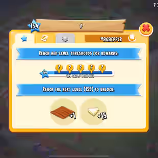 🔥LEVEL 154 🔥 DIAMONDS 2064 [] BARN 10050 [] SILO 4600 [] VOUCHERS  [] COINS [] MAINLAND UNLOCKED - Image 5