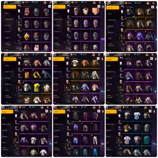 Ff ACC LvL 70 || OLD ACC || Rare Thieves Set - Image 5