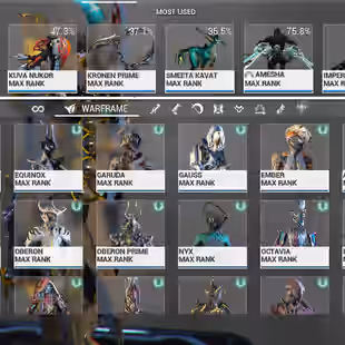 MR 25 411-750 Complated - 66x Warframe MAX 102x Primary Gun - 82x Secondary Gun - 120x Meele - Image 4