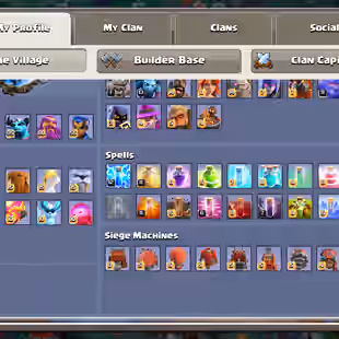 TH 18 ALMOST MAX-XP 264-WALLS NEAR MAX-6 EPIC EQUIPMENT MAX-HERO 105-105-95-80-55-NC YES-DEFENSE NEAR MAX-BEST DEAL - Image 4